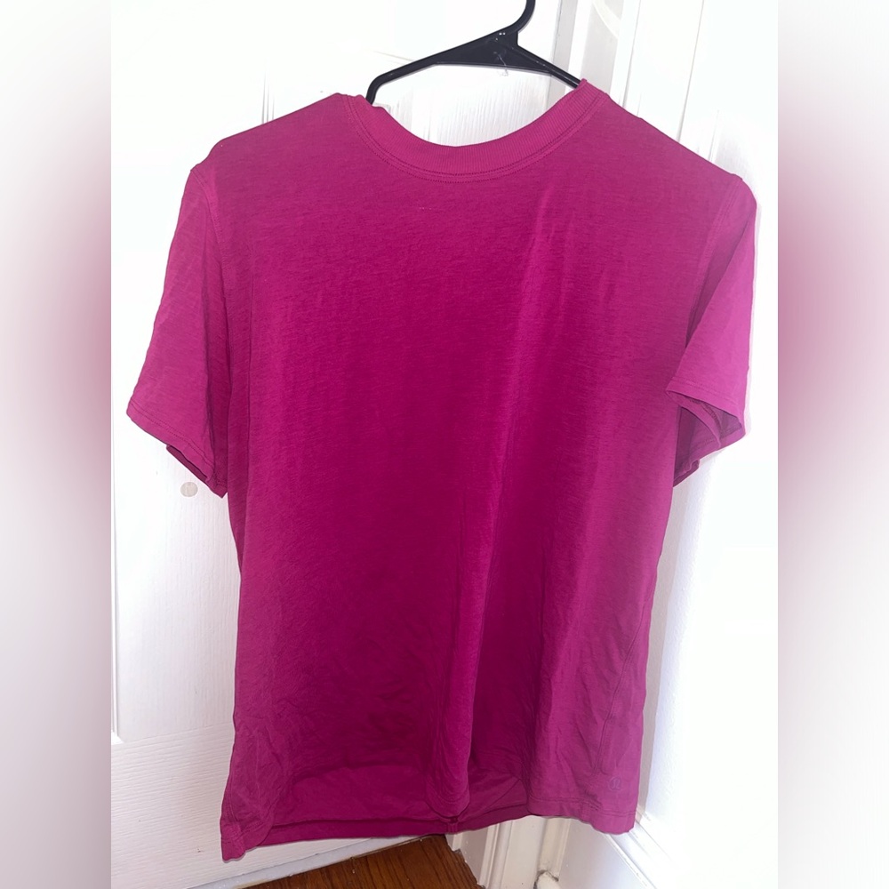 Lululemon Hot Pink Soft Shirt Size 4